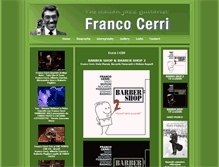 Tablet Screenshot of francocerri.com